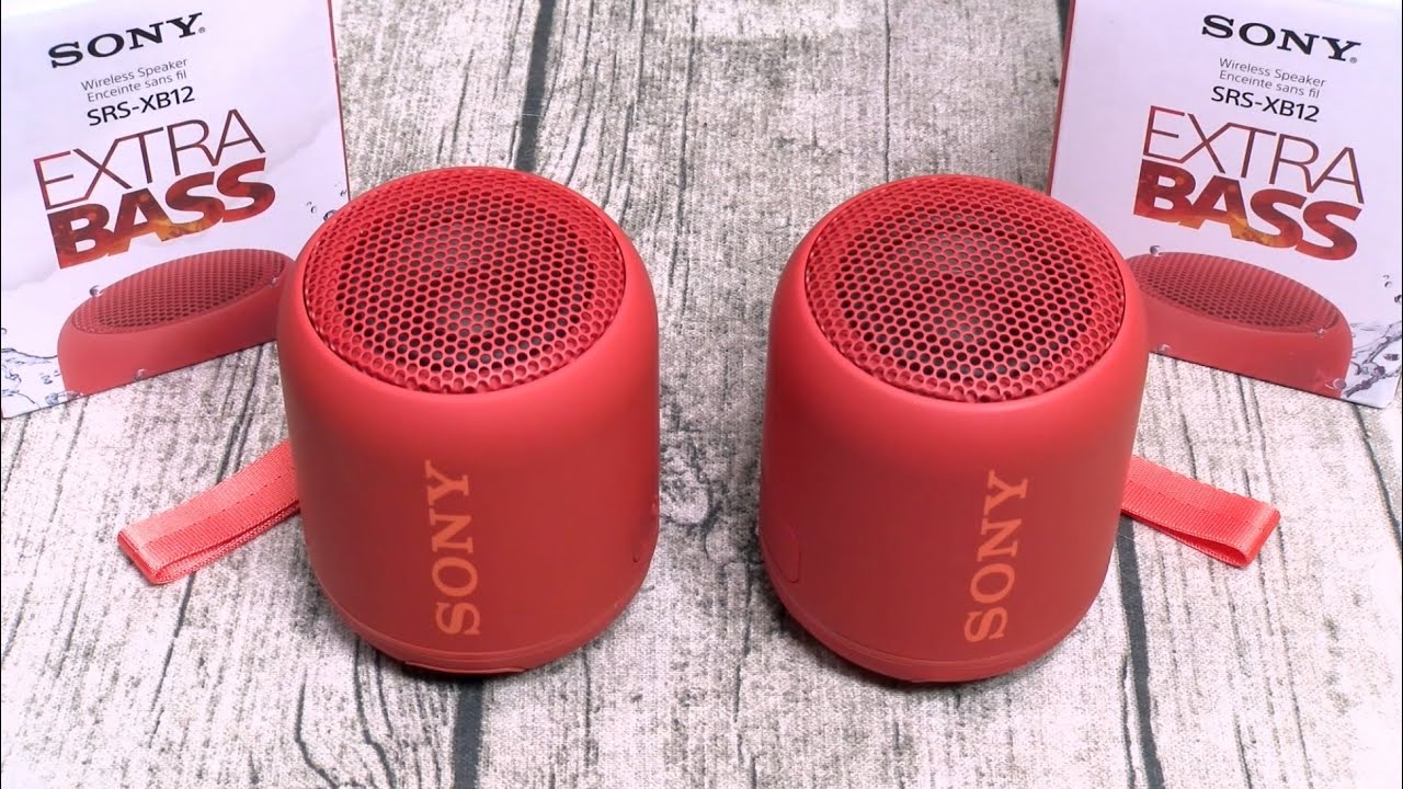 SONY SRS XB12 - Extra Bass Bluetooth Speaker