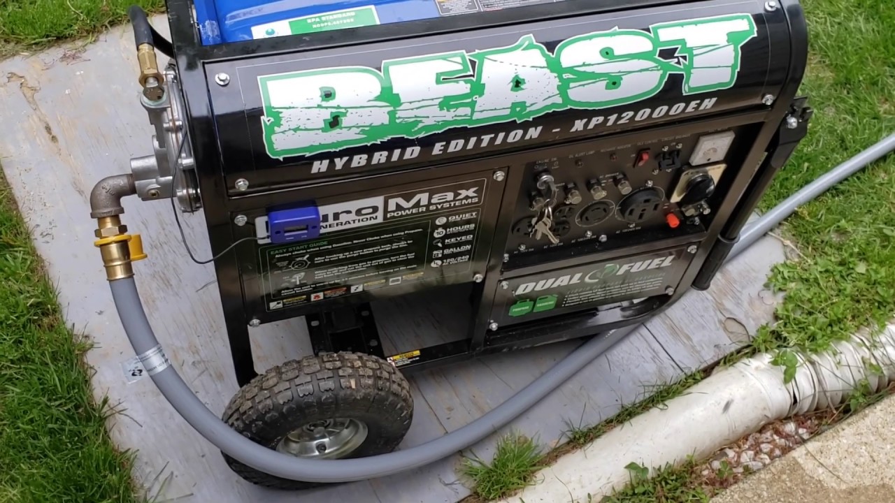XP12000EH Follow up on Tri-fuel Generator | switching between Gasoline/Petrol & Natural Gas