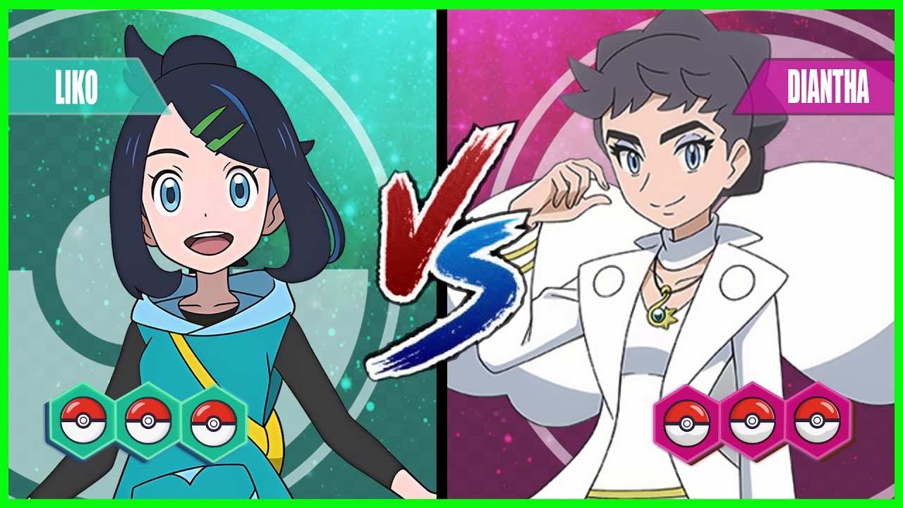 Pok&eacute;mon Battle Pedia: LIKO Vs. DIANTHA