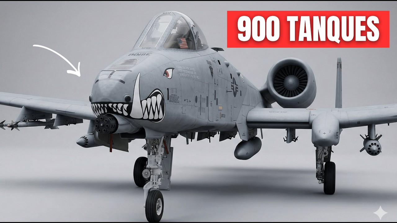 O Iraque Riu Desse Avião em 1991... Até Ele Destruir 900 Tanques