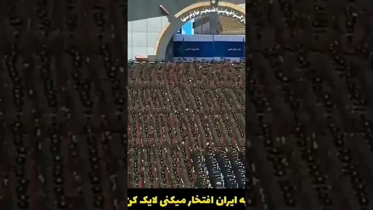 Parada militar do Ir&atilde;. Iranian military parade.