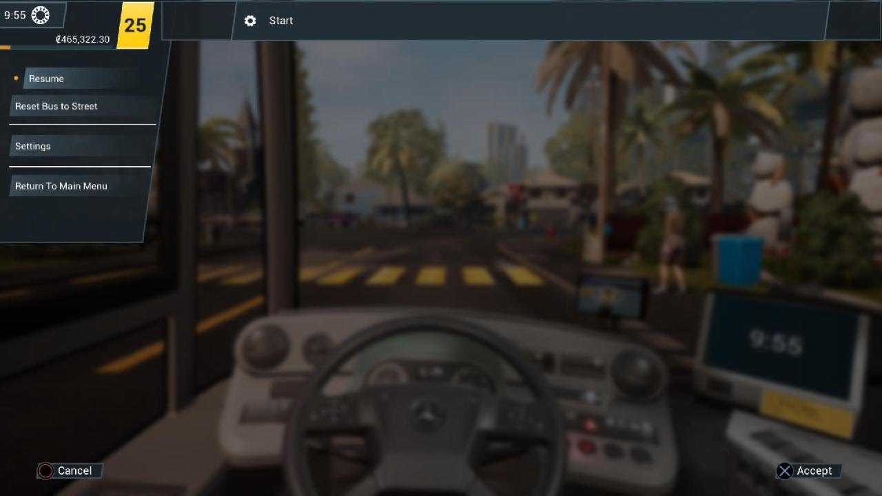 Bus Simulator 21 ps4 , ps5 , tutorial wheel settings