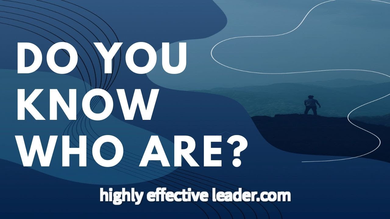 YOU: Do YOU KNOW Who YOU Are?