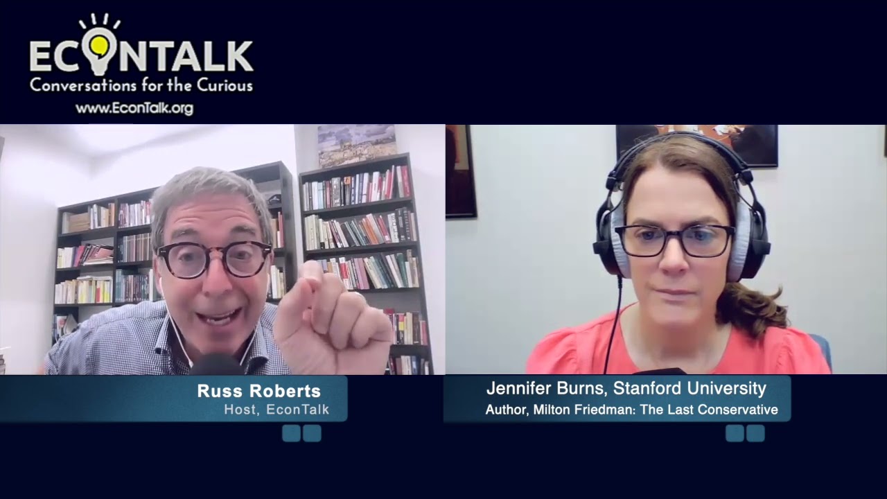 Jennifer Burns on Milton Friedman 11/13/23