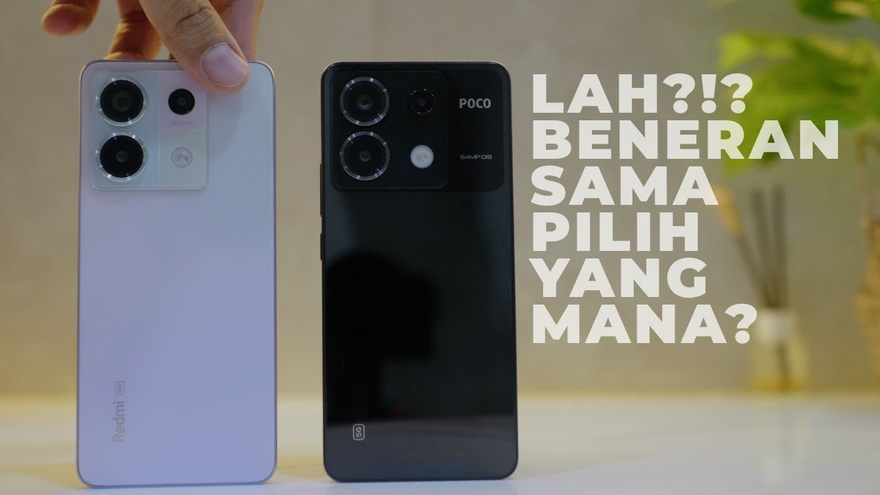 redmi note 13 pro 5G vs Poco X6 5G Indonesia
