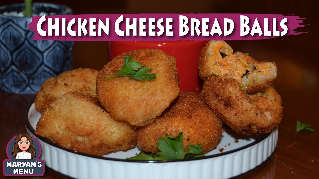 CHICKEN CHEESE BREAD BALLS