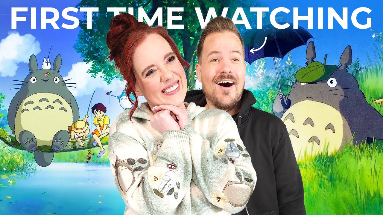 Ghibli Newbie reacts *MY NEIGHBOR TOTORO* First Time Watching!