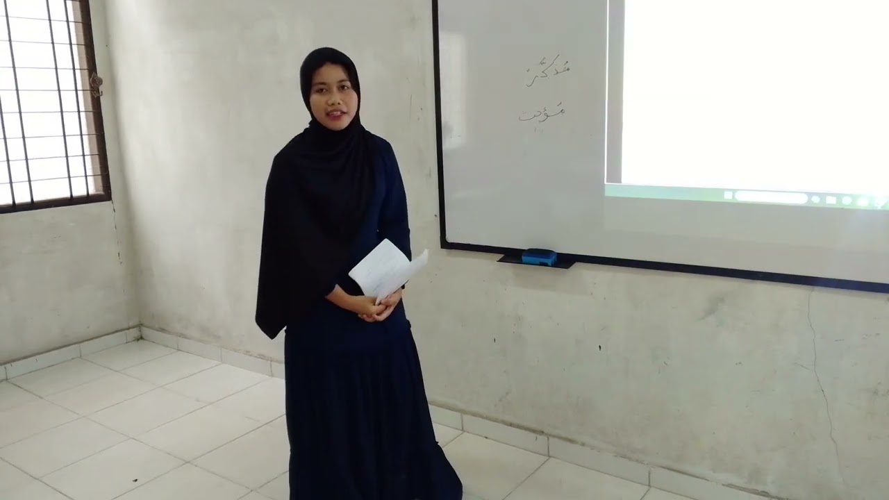 Mengenal Fi'il. (Audia Lestari Samja)