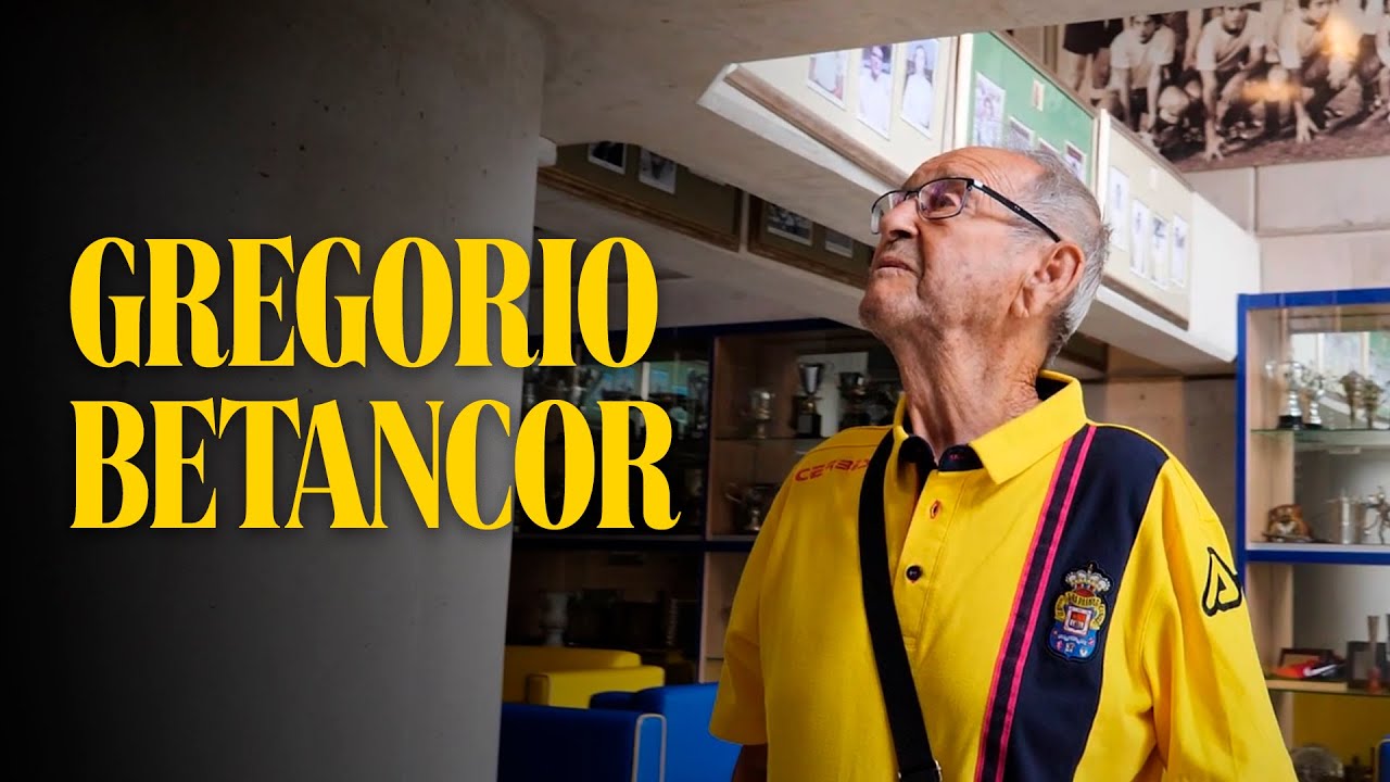 Gregorio Betancor, aficionado más longevo de la UD Las Palmas