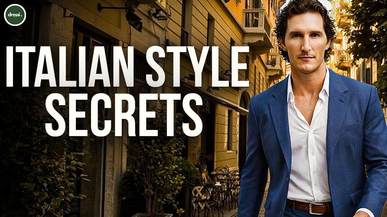 Why Italians Are the Most Stylish Men in the World