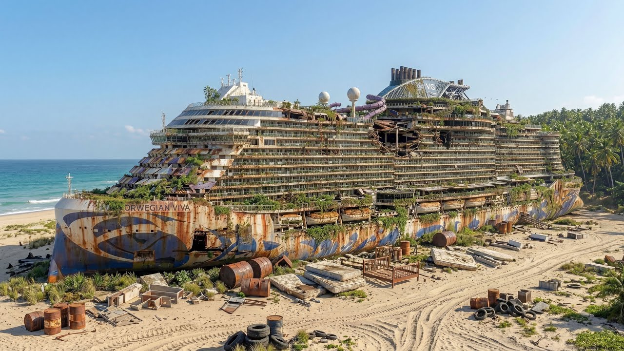 99 Year Old Abandoned Cruise Ship Transformed Into a Luxury Ocean