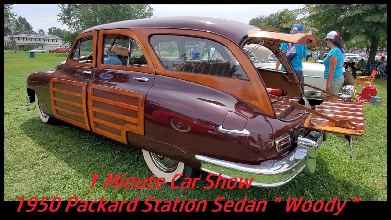 1 Minute Car Show 1950 Packard Station Sedan