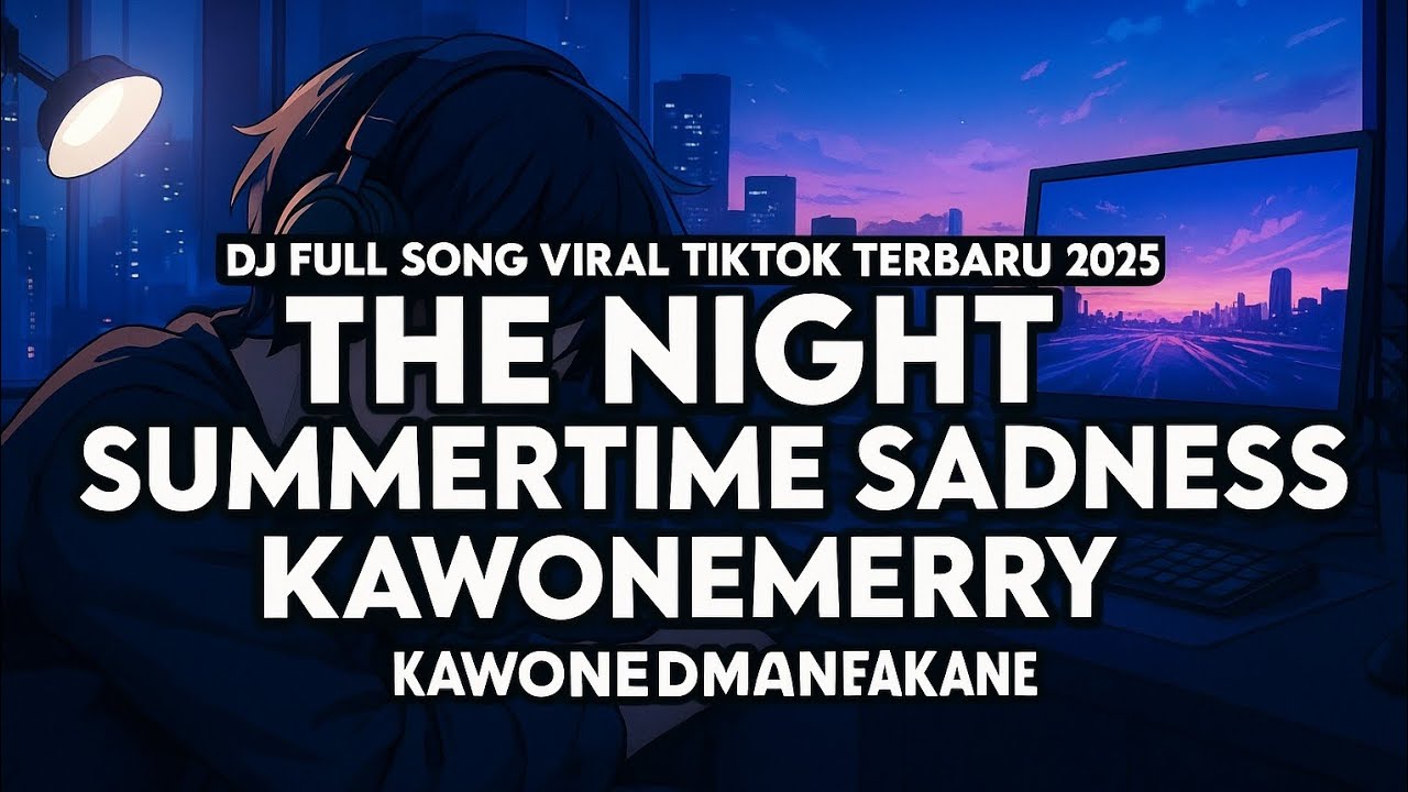 DJ OLD THE NIGHT X KAWONEMERRY X SUMMERTIME SADNESS STYLE KONDANG CANDU MENGKANE VIRAL TIKTOK 2025