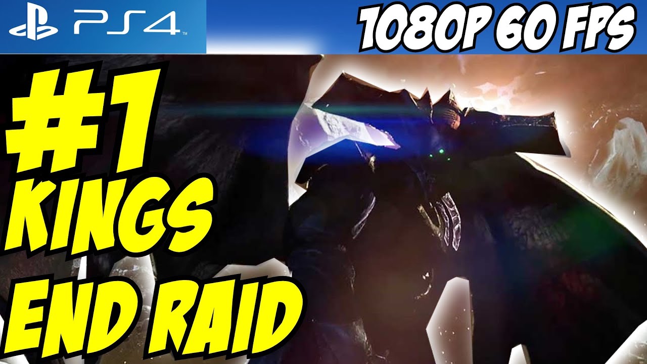 Destiny King's Fall Raid Gameplay Walkthrough Part 1 Attempt at Oryx Boss Fight End The Taken King
