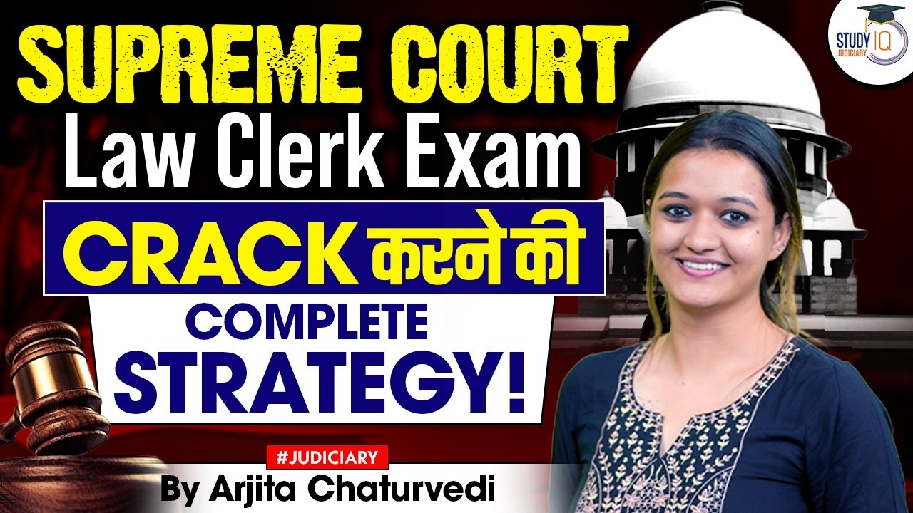 Cracking Supreme Court's Law Clerk cum Research Associate Exam 2026