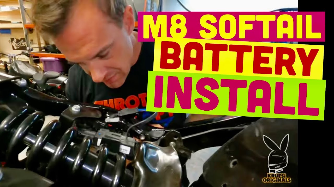 M8 Softail battery replacement