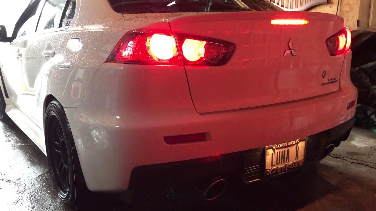 Evo X Cold start/Borla exhaust