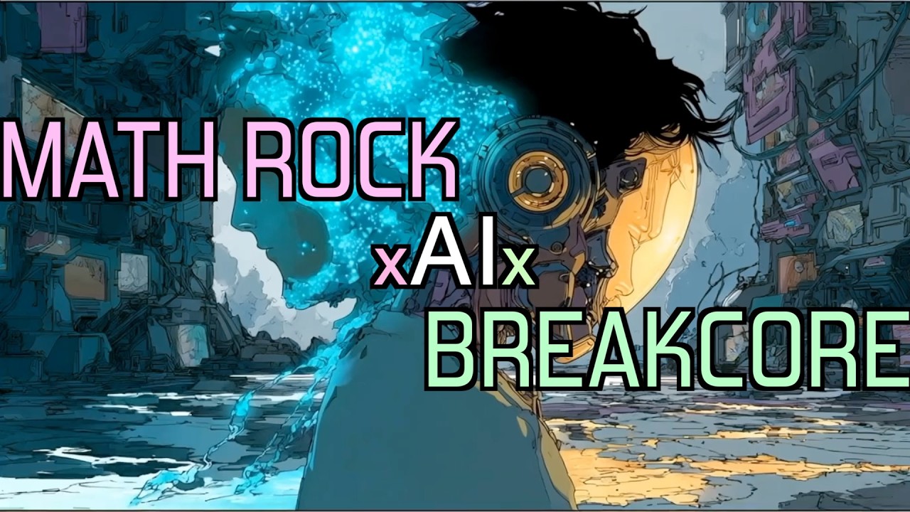 [AI Math Rock x Breakcore] Dual Resonance [suno x Flova AI]