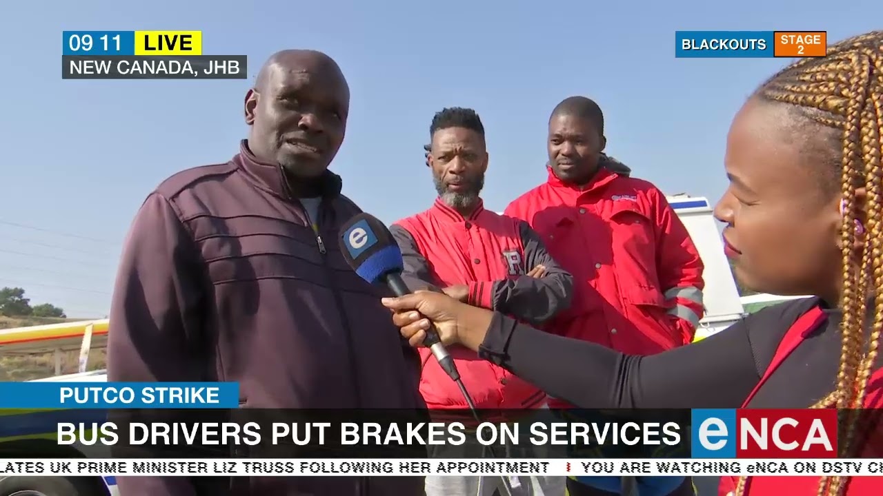 Putco bus drivers put brakes on services