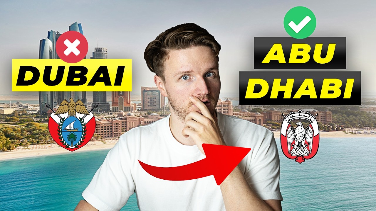 I Tried Leaving Dubai for Abu Dhabi - Not Going Back? 🇦🇪