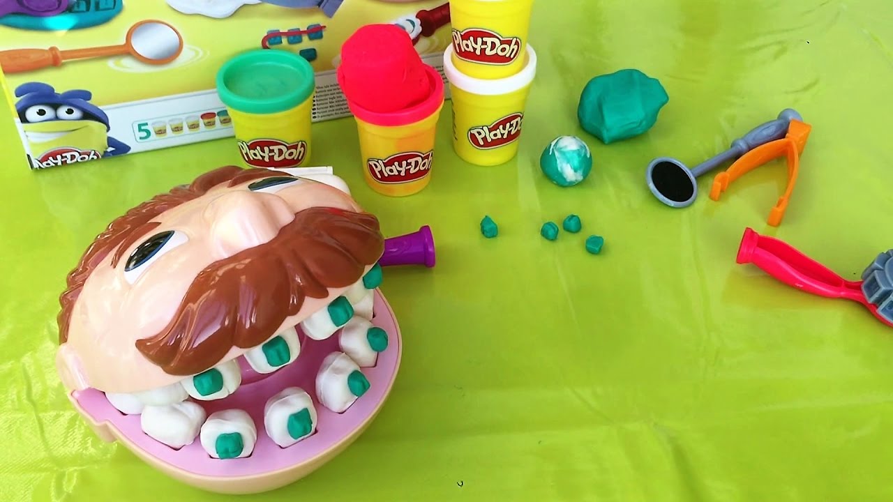 Play-Doh Doctor Drill 'N Fill Playset Tutorial !!