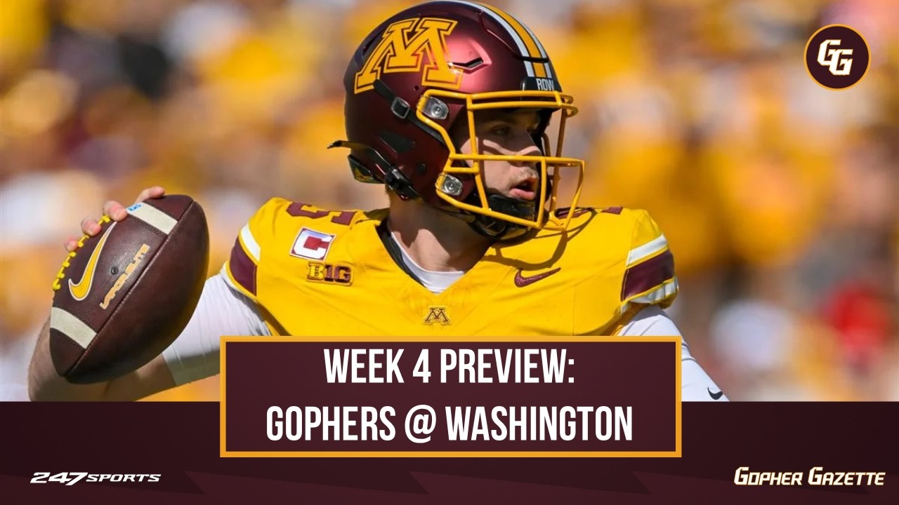 Превью матча Gophers против Washington Huskies &mdash; футбольная команда Миннесоты начинает сезон Big ...
