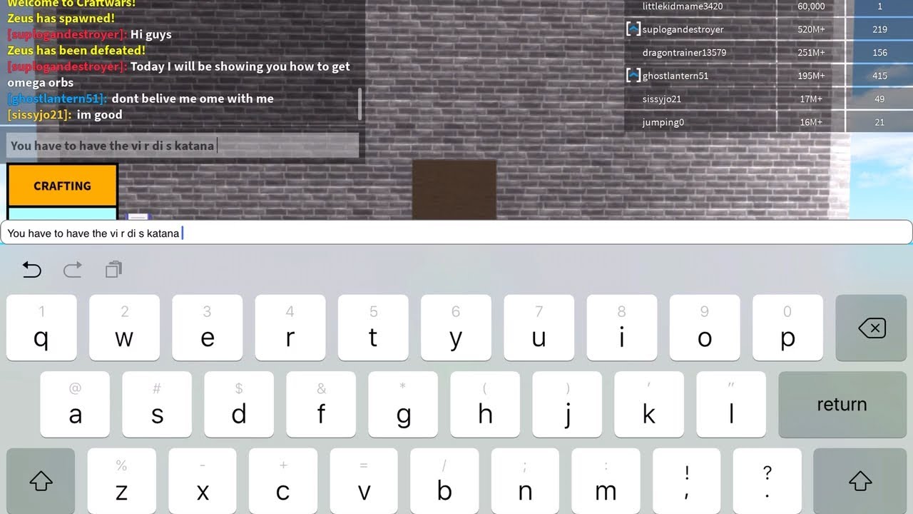 How to get Omega Orbs (Roblox Craftwars)
