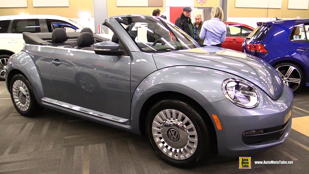 2016 Volkswagen Beetle Convertible - Exterior, Interior Walkaround - 2016 Ottawa Gatineau Auto Show