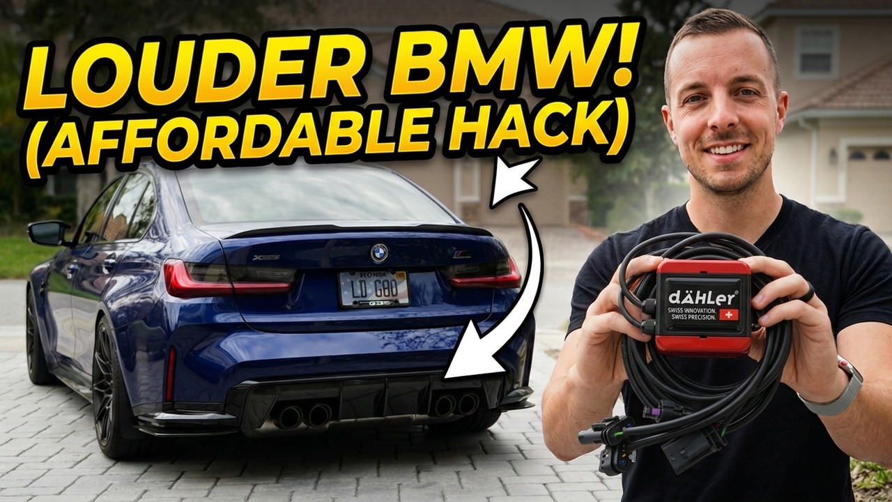 ДОСТУПНЫЙ выхлопной мод для BMW серии F/G | Установка контроллера клапана Dähler!