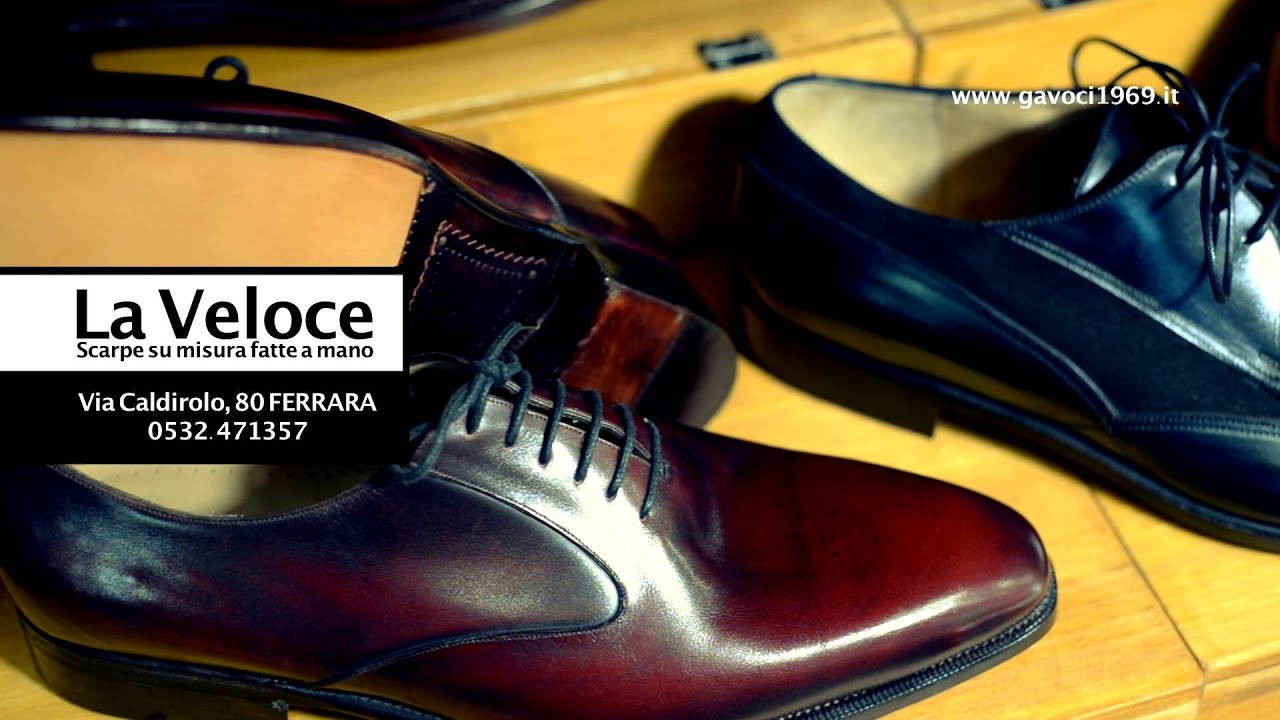Scarpe di Lusso | Su Misura | Fatte a Mano | Gavoci 1969 | La Veloce Calzolaio di Ferrara, Italy