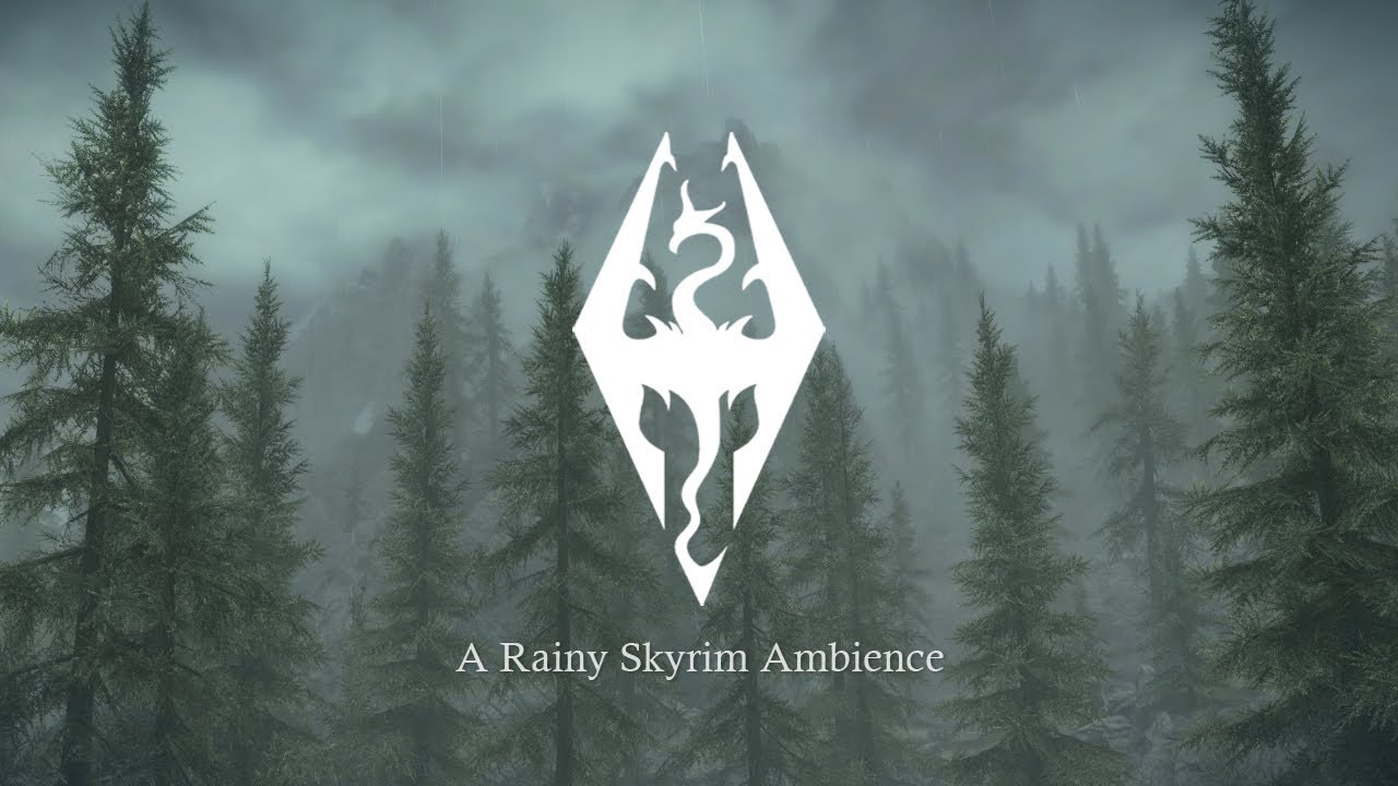A Rainy Day in Skyrim | The Elder Scrolls V: Skyrim | Music & Ambience