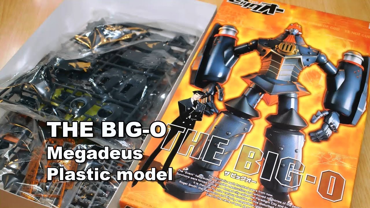 バンダイ「ザ・ビッグオー」のプラモデルが買えたので開封と素組みの件 THE BIG-O Plastic model kit