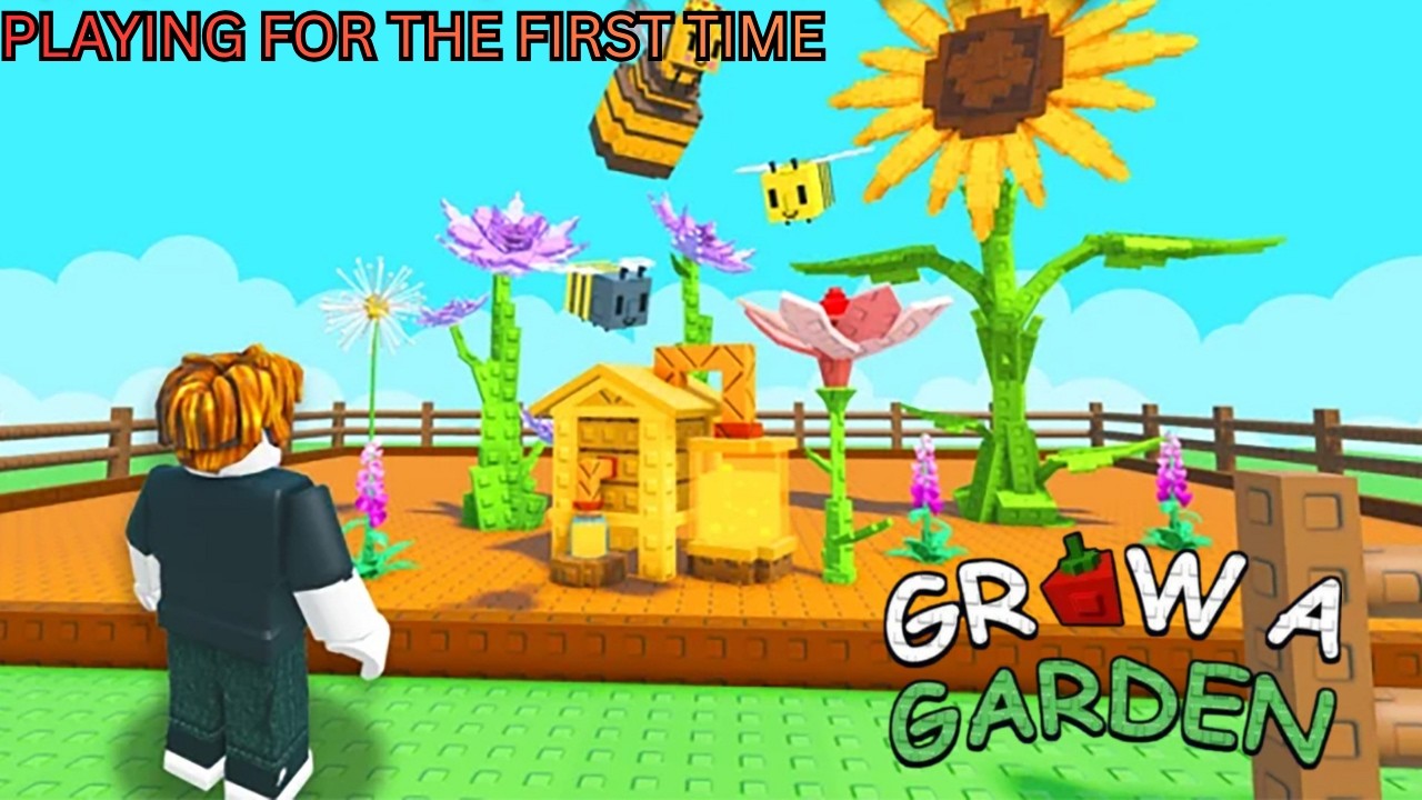GARDEN HORIZONS ROBLOX LIVE STREAM | PLAYING FOR THE FIRST TIME #roblox #growagarden