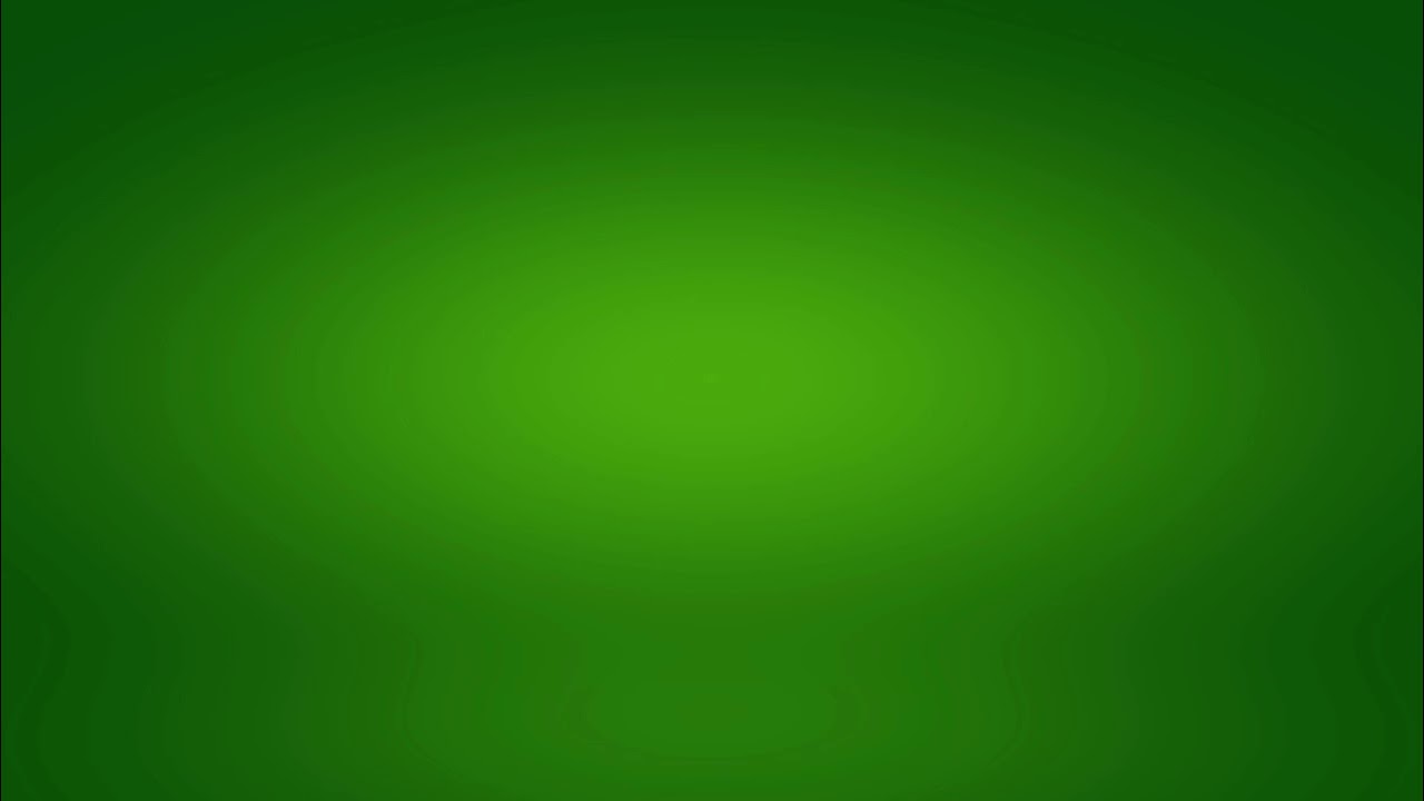 Led lights Green Gradient screen for 10 hours in 4k UHD RGB 🐢💚