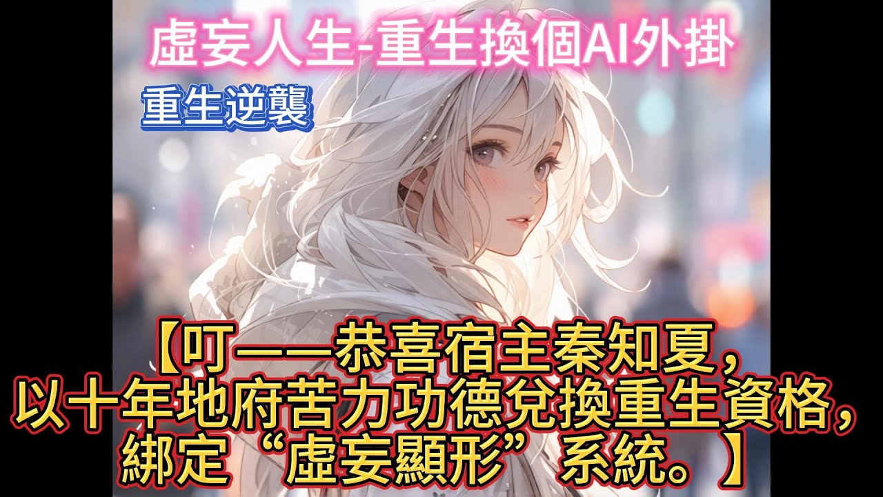 虛妄人生 重生換個AI外掛【叮——恭喜宿主秦知夏，以十年地府苦力功德兌換重生資格，綁定“虛妄顯形”系統。】機械音在腦海裡響起，帶著地府特有的冰冷質感，【系統規則：檢測到他人刻意編造的謊言，
