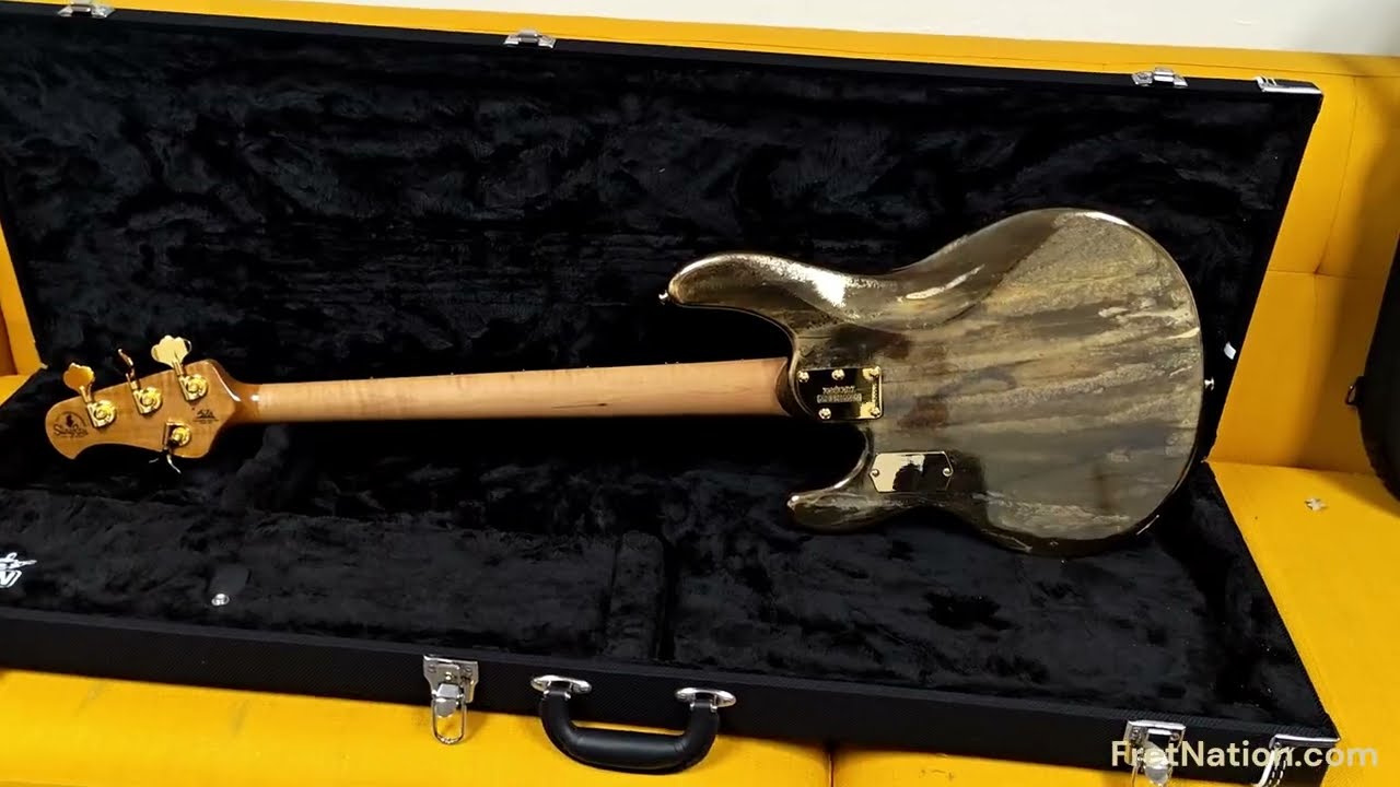 Ernie Ball Music Man 50th Anniversary Stingray Molten Gold
