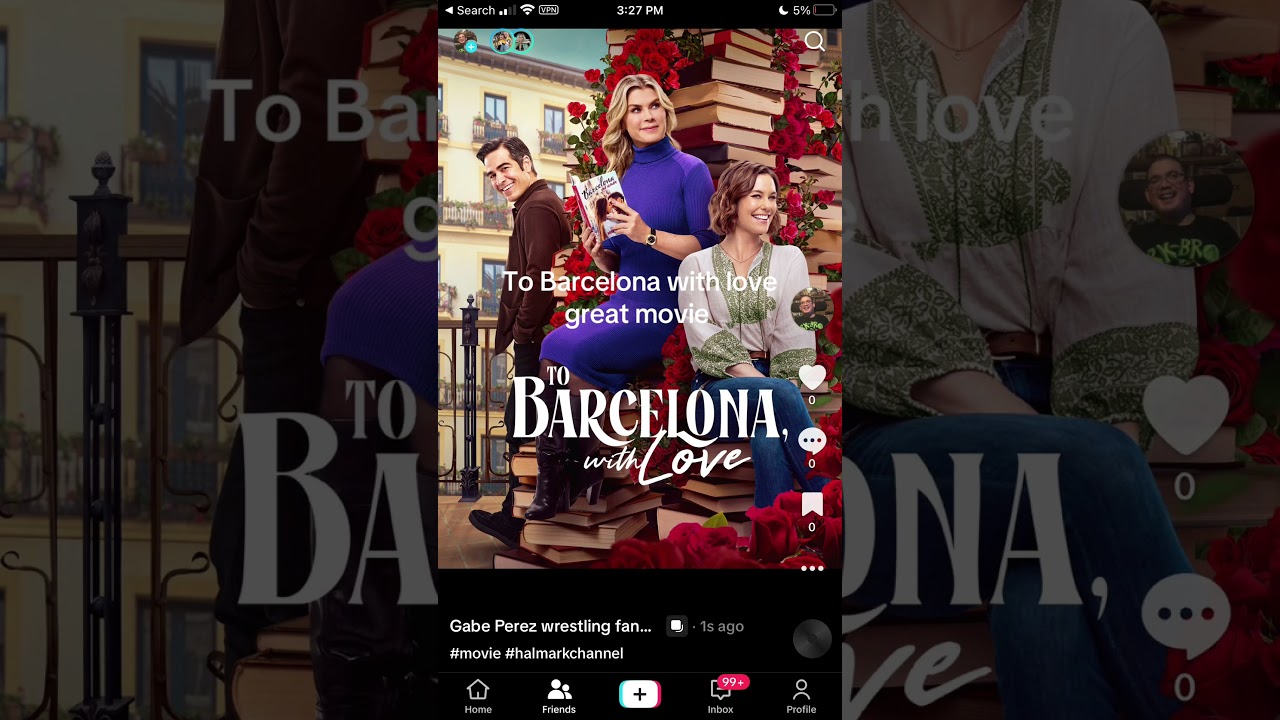 To Barcelona with love great movie Alison sweeney love doesn&rsquo;t translation #halmark channel #movie