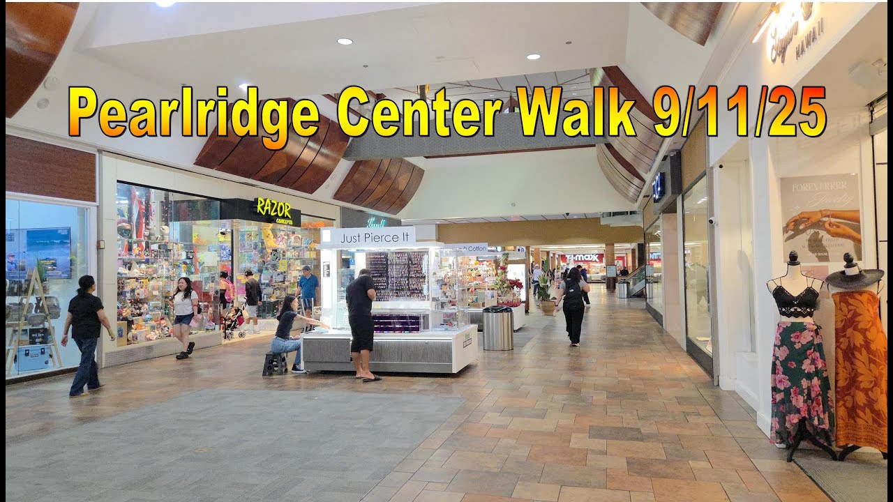4K Pearlridge Center Phase 1 Walk 9/11/25 in Aiea, Oahu, Hawaii #pearlridgecenter #pearlridgelmall