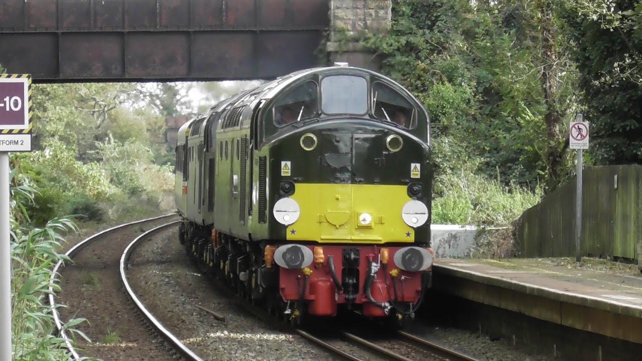 Trains at Ivybrige Station 30th October 2021 (Includes XC Class 43's & LSL Class 40's & 47)
