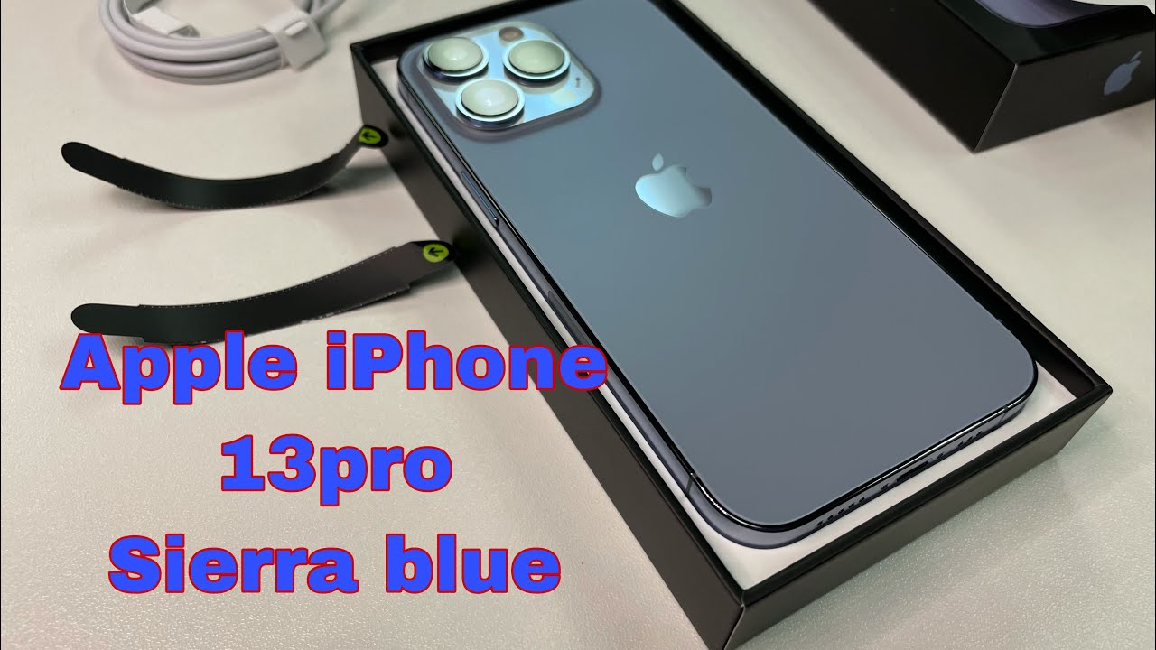 Apple iPhone 13pro  Sierra bleu unboxing  آيفون ١٣ برو آنباكسينغ #ishowu