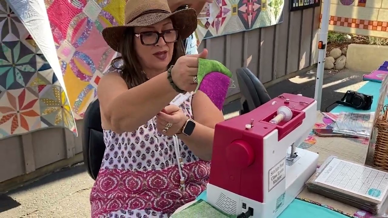 Sew Kind of Wonderful Quick Curve Mini Ruler Demonstration