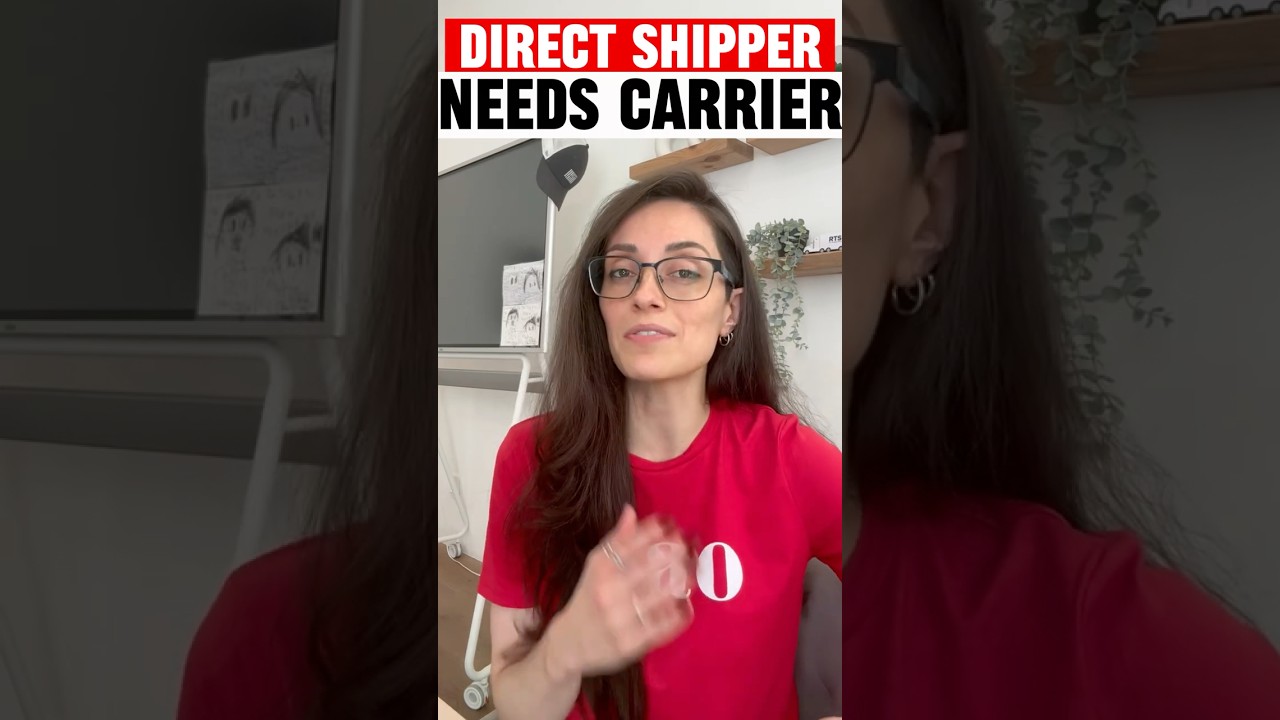 PSA: A Direct Shipper Needs A Carrier!