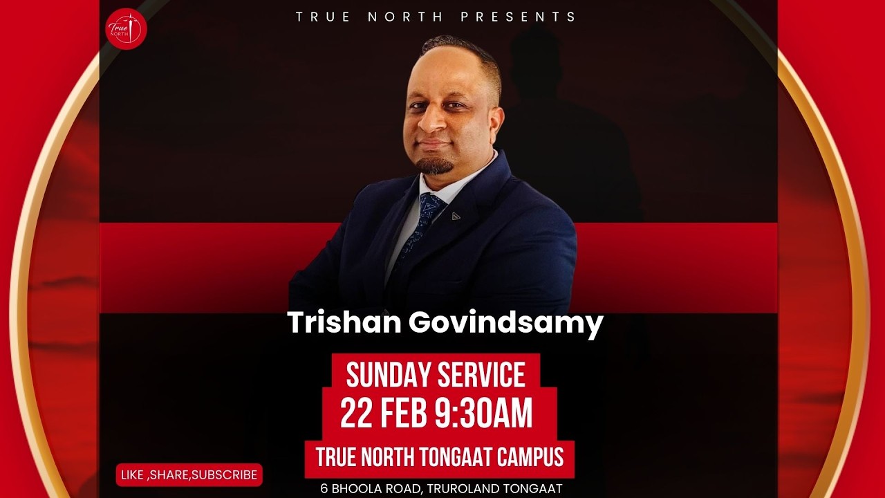 Sunday Service 22/02/26 - 9:30AM - Trishan Govindsamy