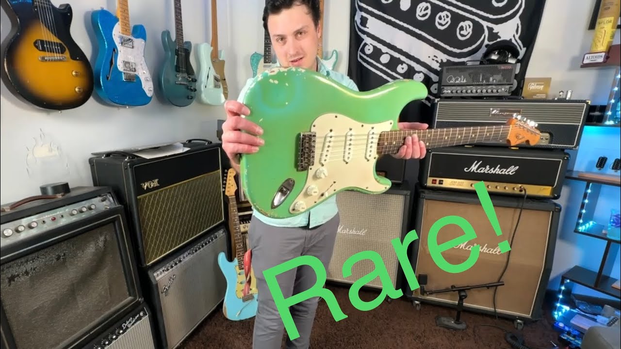 Я реставрирую безумно редкую гитару Fender Strat 1965 года: Часть 1