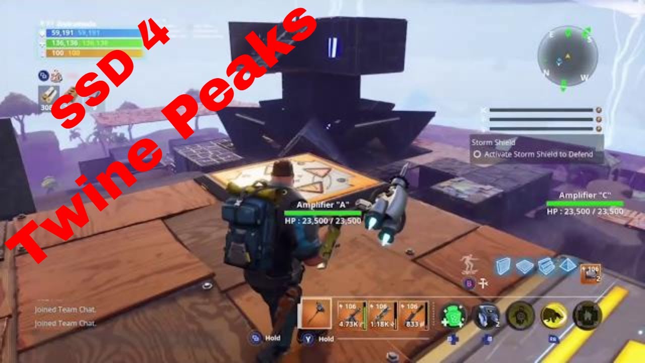 Twine Peaks - Storm Shield Defense 4 With traps Solo
