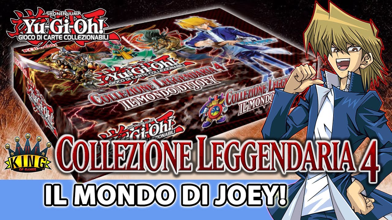 Yu-Gi-Oh! COLLEZIONE LEGGENDARIA 4 IL MONDO DI JOEY OPENING x2