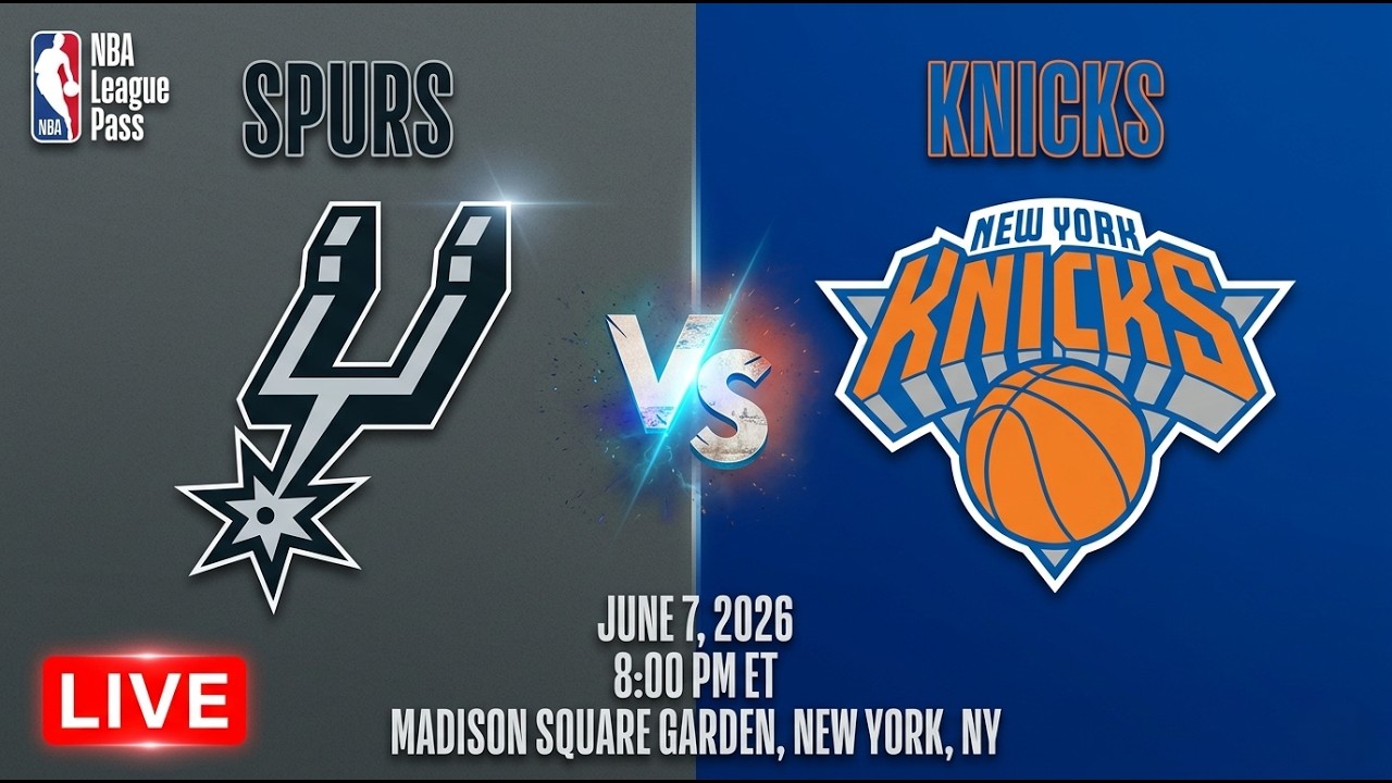 NBA LIVE! San Antonio Spurs vs New York Knicks LIVE FULL GAME 3 | NBA FINALS 2026 | June 7, 2026