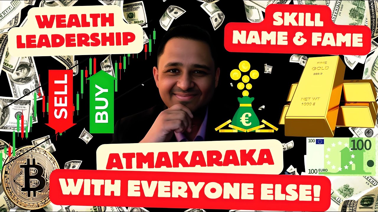 Atmakaraka conjunction with all 9 planets - Your biggest source of inspiration or distress