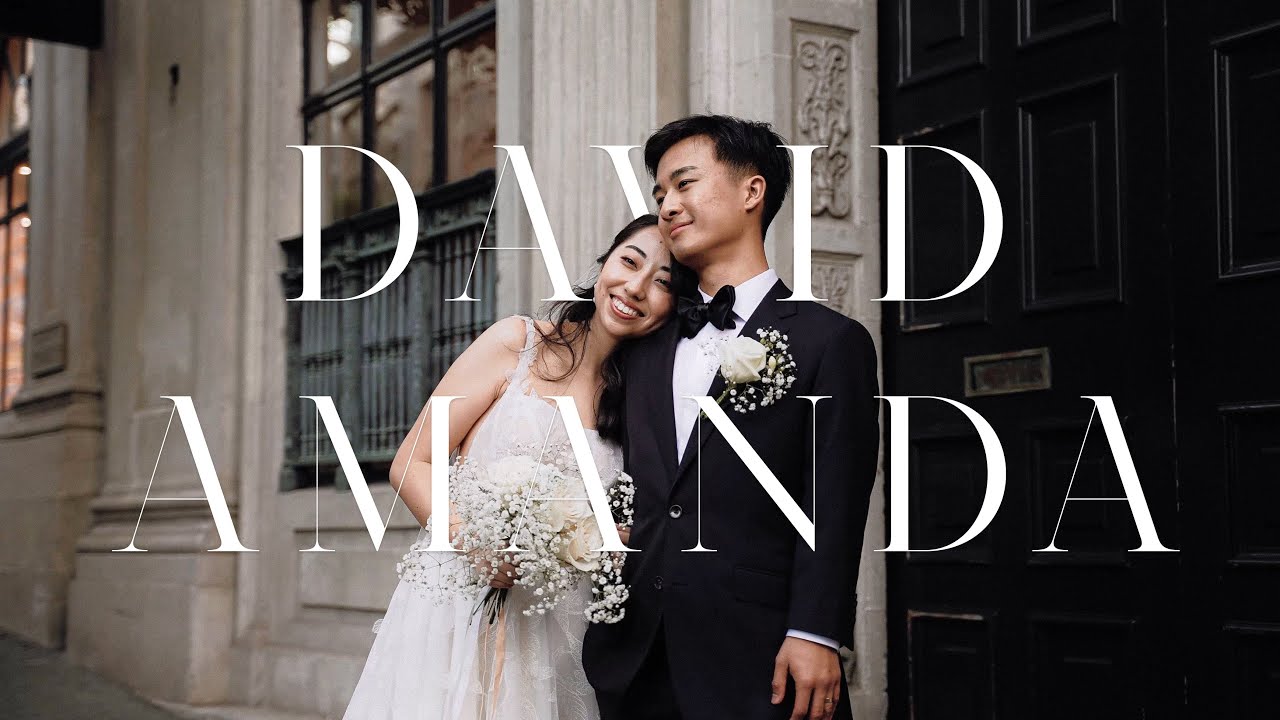 David & Amanda | Beautiful Church wedding