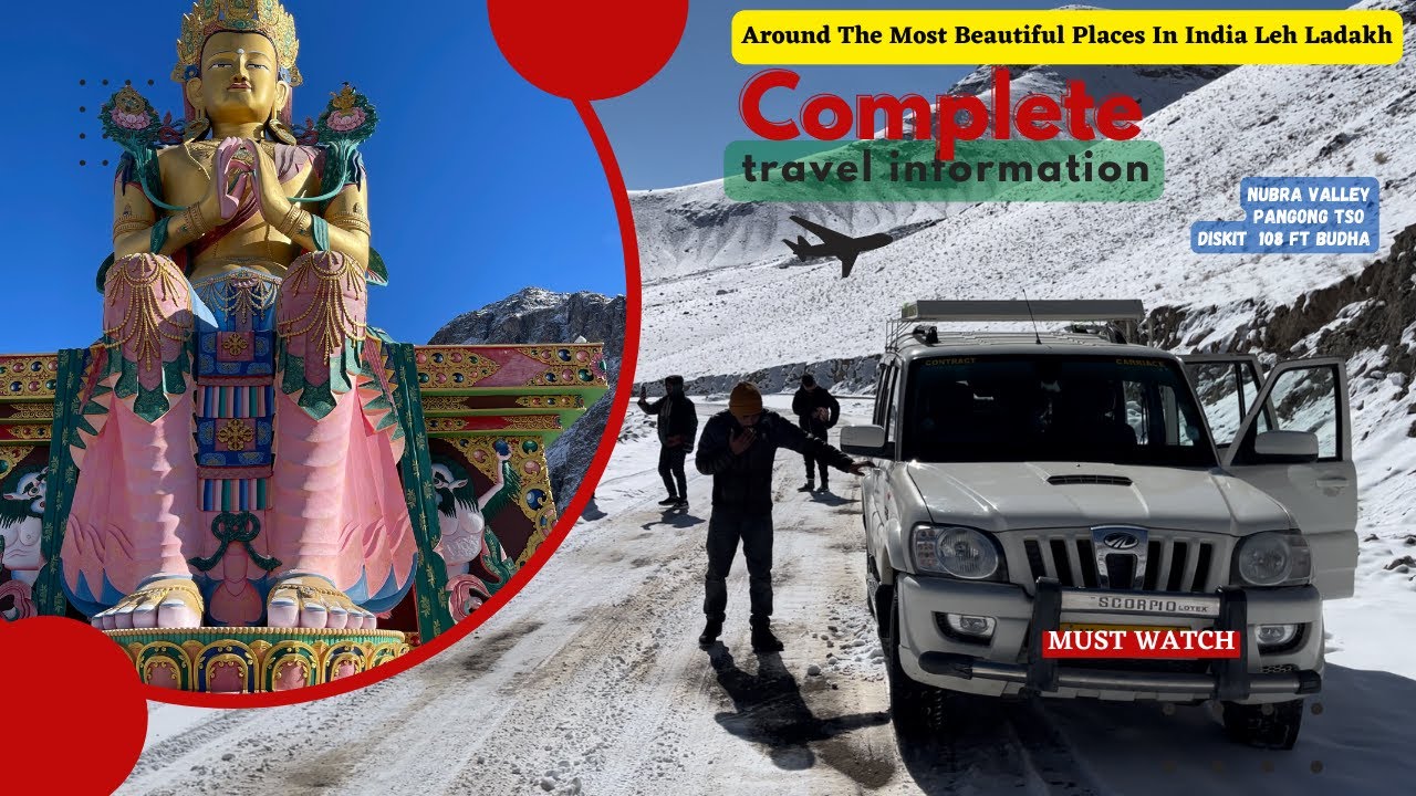 Leh to Nubra Valley - Hunder - Diskit Monestry ! How to reach Nubra Valley ! Budget Travel Guide !